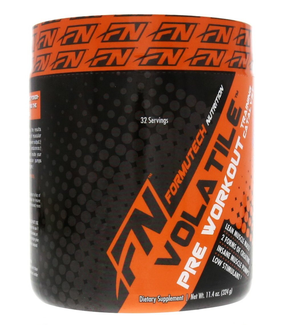Formutech Nutrition Volatile Pre Workout, Cherry Lemonade, w/2 Forms of Creatine Formutech NutritionUS supplements