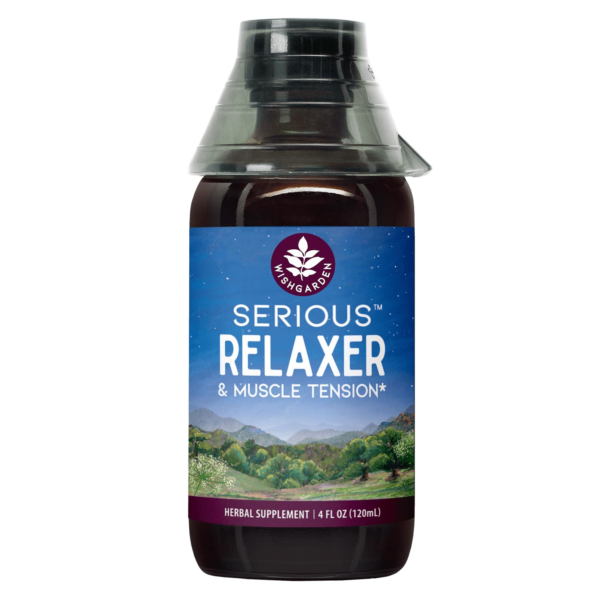 WishGarden Herbs Serious Relaxer, Liquid Herbal Muscle Relaxant with Wild Lettuce & Valerian Root, Eases Neck & Shoulder Tension, Tense Muscles, Muscle Spasms & Restless Legs, Non-GMO, Vegan, 4oz WishGardenAu supplements