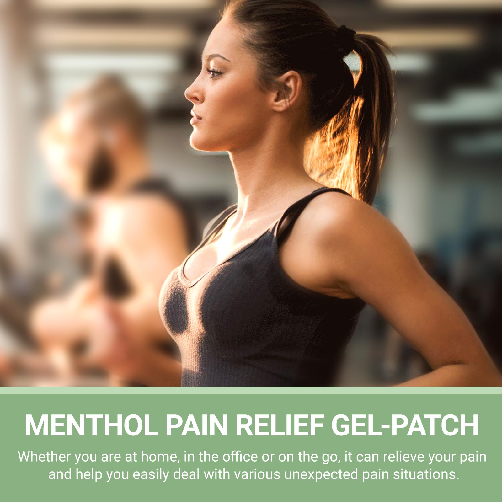 yimimde Menthol 5% Pain Relief Patches - 32 Count Maximum Strength Pain Relief Patches for Back Pain, Joint & Muscle Soreness - Fast Acting, Long-Lasting yimimdeAu supplements