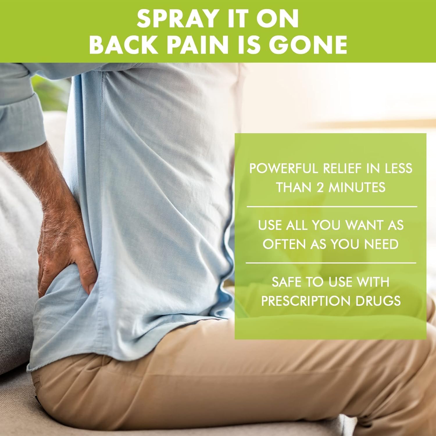 Premiere's Pain Spray All-Natural Menthol & Peppermint Oil Herbal Blend for Joint and Nerve Pain, Muscle Soreness, Sprains, Cramps, Sports Injuries, Back Pain & Neck Shoulder Aches - One Pack Premiere's Pain SprayAu supplements