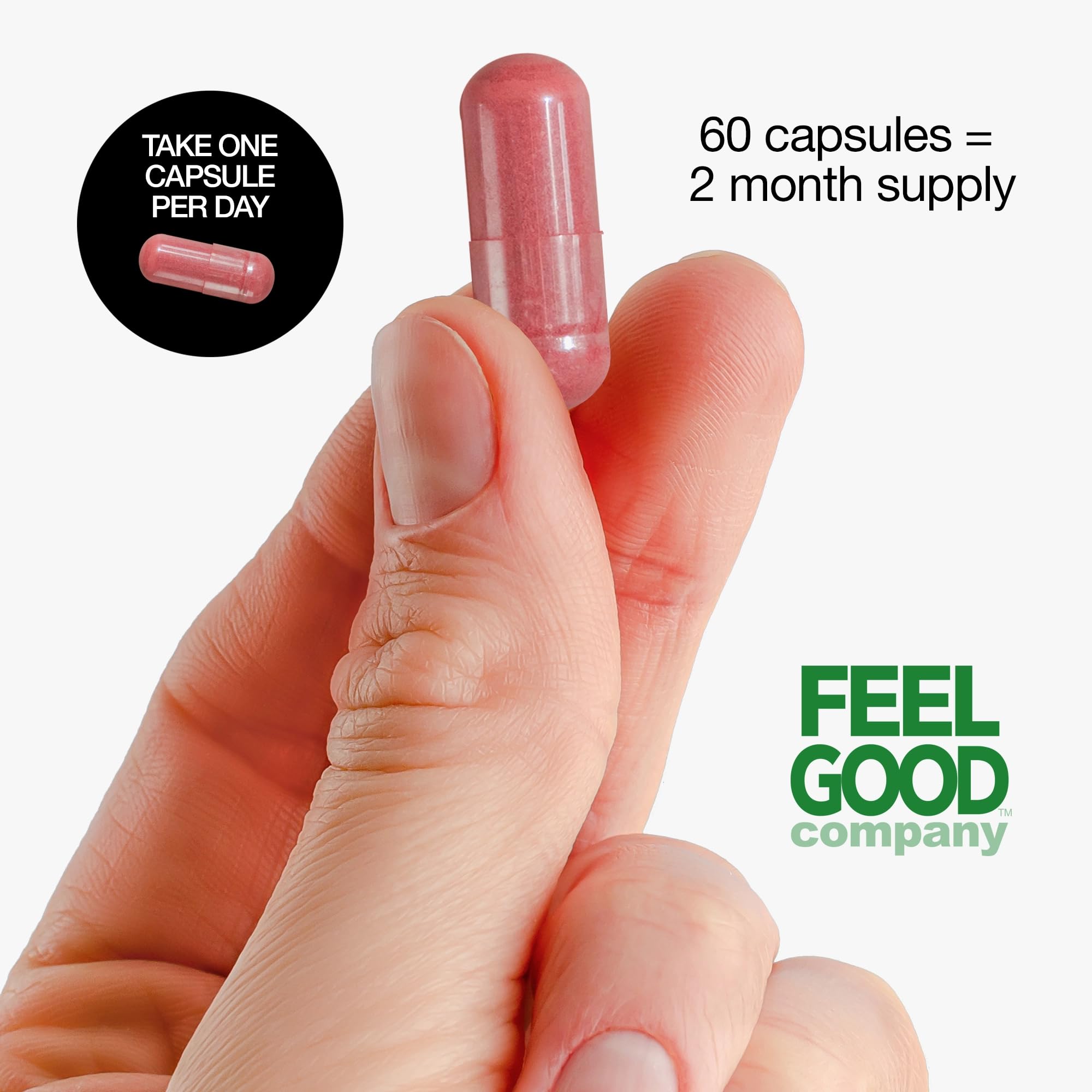FeelGood Superfoods 1000mg Immune Support Capsules Made with 25 Organic Fruits and Vegetables, Strong Immunity Boosters with Vitamins A, C, D3, and Zinc, 60 Count FeelGood SuperfoodsAu supplements
