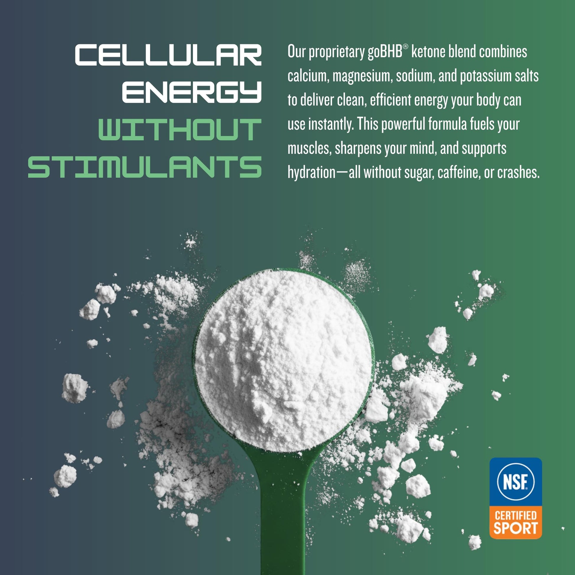 CleanForm Nutrition goBHB® Clean Energy Powder | NSF Sport Certified | Cellular Fuel with BHB Salts | Enhances Endurance, Mental Clarity, Hydration & Recovery | No Caffeine or Sugar | Neutral Flavor CleanForm NutritionAu supplements