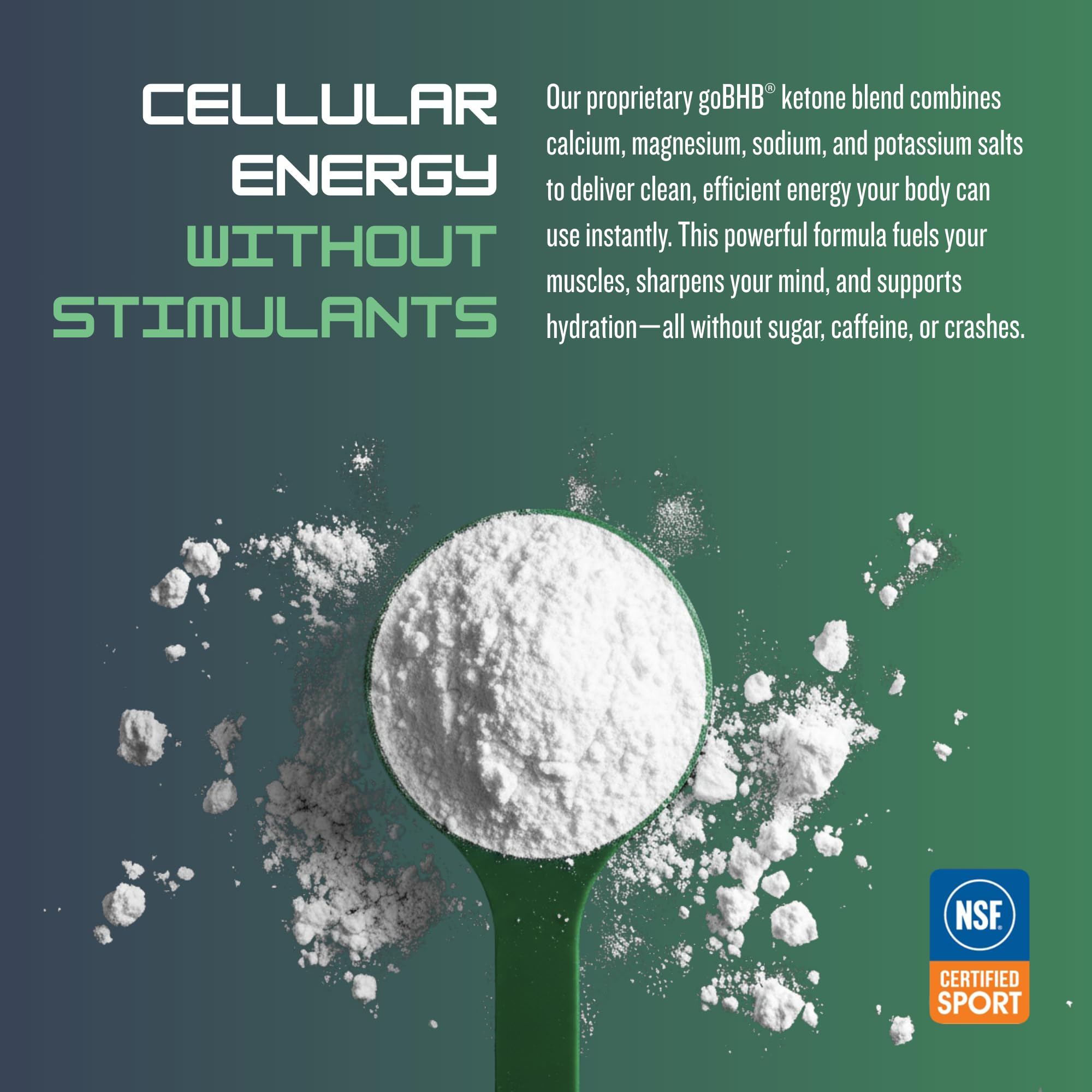 CleanForm Nutrition goBHB® Clean Energy Powder | NSF Sport Certified | Cellular Fuel with BHB Salts | Enhances Endurance, Mental Clarity, Hydration & Recovery | No Caffeine or Sugar | Neutral Flavor CleanForm NutritionAu supplements