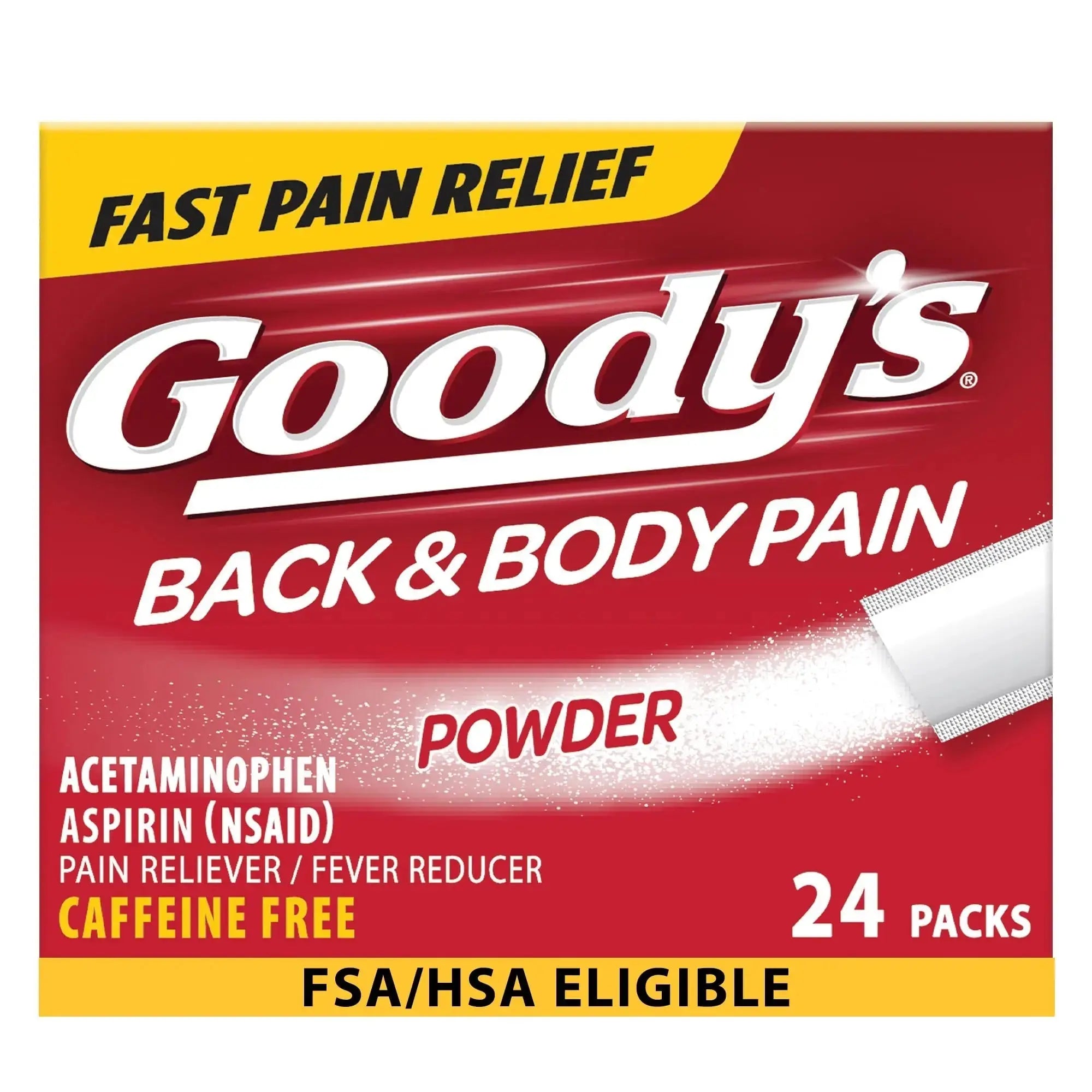 Goody's Back and Body Pain Relief Powder, 24 ct (Pack of 1) Goody'sAu supplements