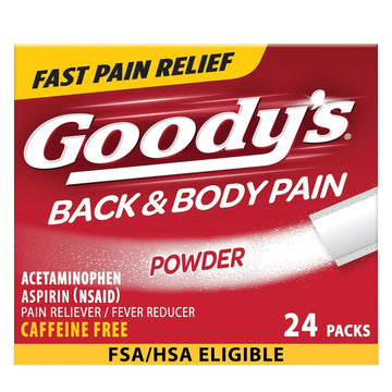 Goody's Back and Body Pain Relief Powder, 24 ct (Pack of 1) Goody'sAu supplements