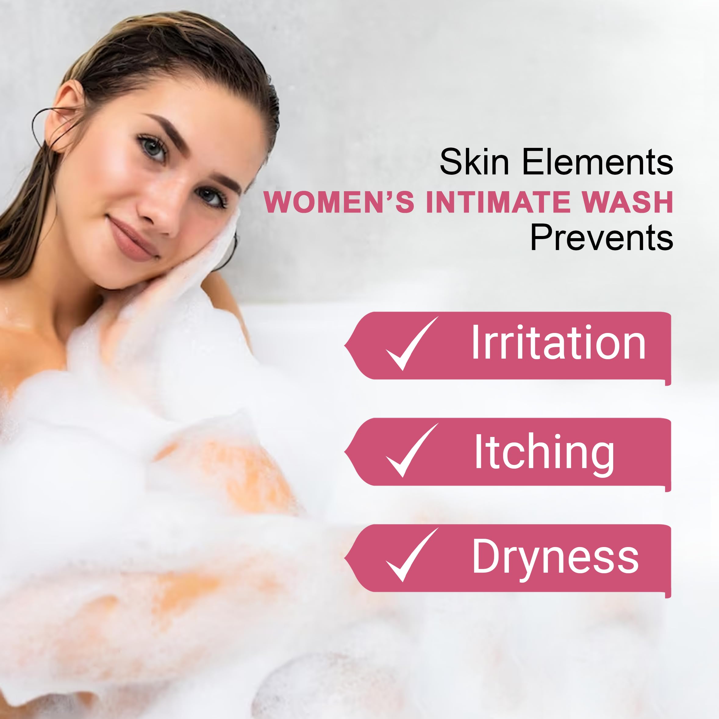 Skin Elements Intimate wash for Women (4.05 Fl Oz.) with Rose & Chamomile Water Skin ElementsAu supplements