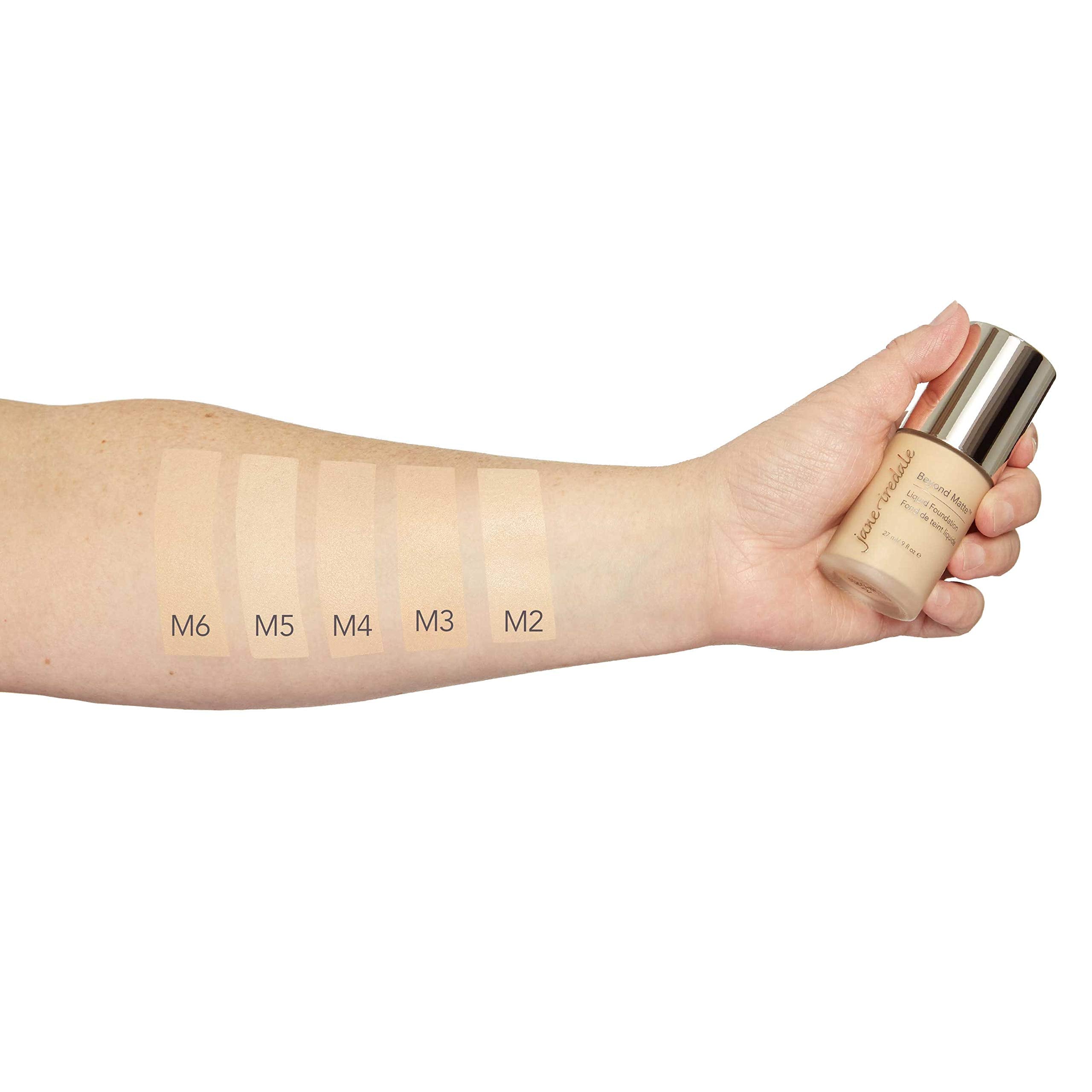 jane iredale Beyond Matte 3-in-1 Liquid Foundation, Long-wear, Buildable Coverage, Vegan, Clean, Cruelty Free, Semi Matte Finish, M6 jane iredaleAu supplements