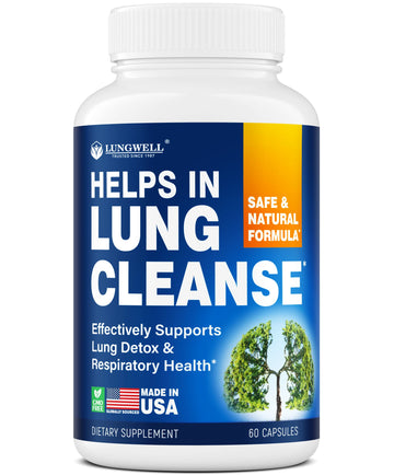 LUNGWELL Quit Smoking Aid - Made in USA - Helps to Clear Lungs & Stop LUNGWELLUS supplements