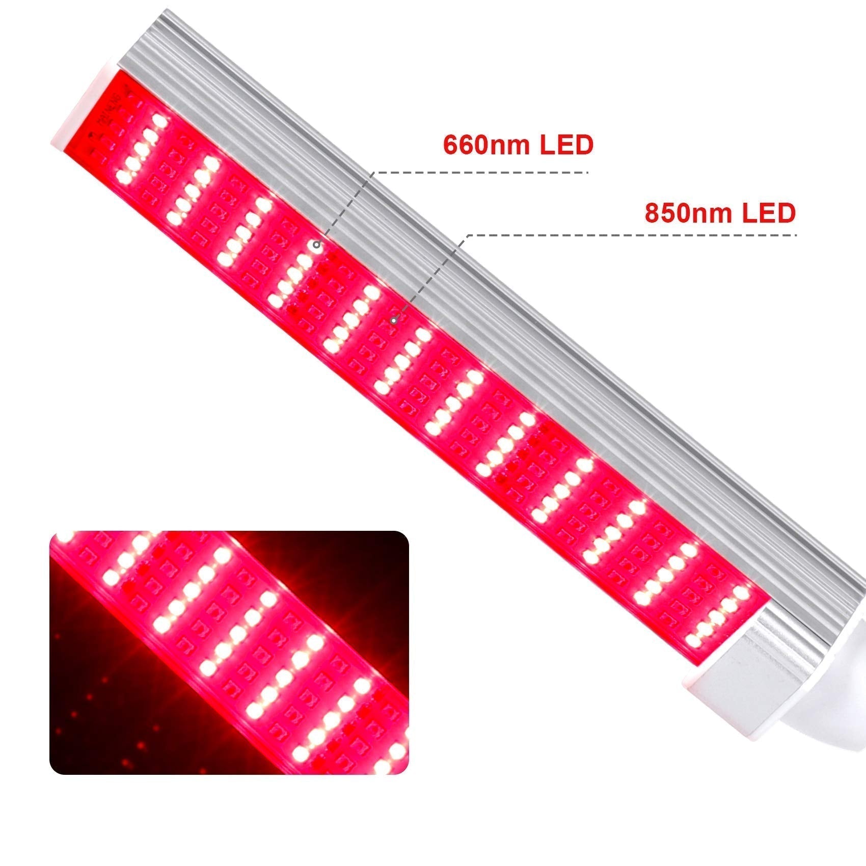 MAINENG Infrared & Red Light Therapy Lamp with Timer, 660nm & 850nm LED - M7685 MAINENGAu supplements