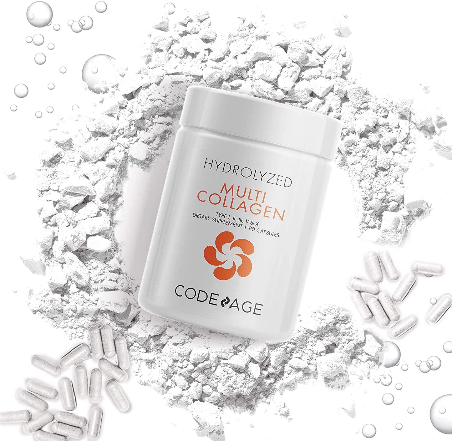 Codeage Multi Collagen Protein Capsules, Type I, II, III, V, X, Grass Fed & Hydrolyzed Collagen Pills Supplement CodeageUS supplements