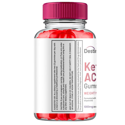 (5 Pack) Destiny Keto ACV Gummies, Destiny Keto ACV Gummies Advanced Weight Loss Titan LabsUS supplements