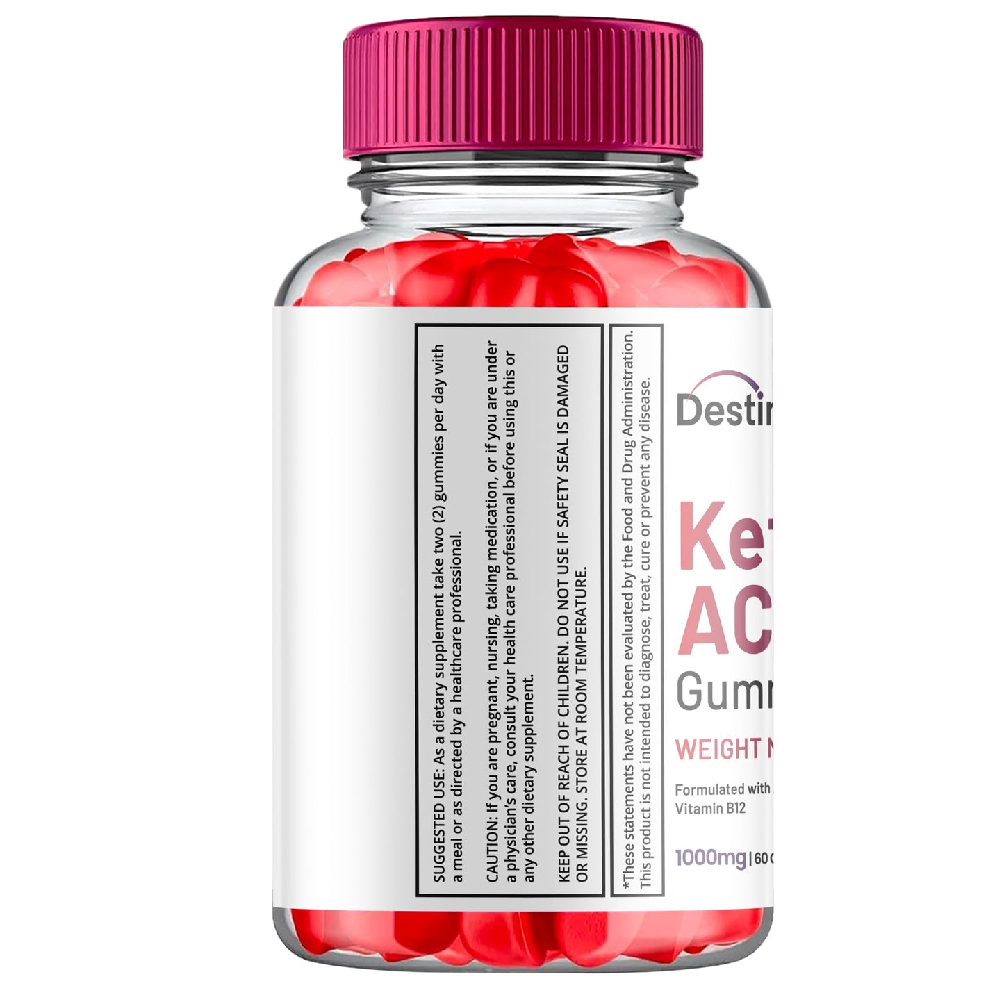 (2 Pack) Destiny Keto ACV Gummies, Destiny Keto ACV Gummies Advanced Weight Loss Titan LabsUS supplements