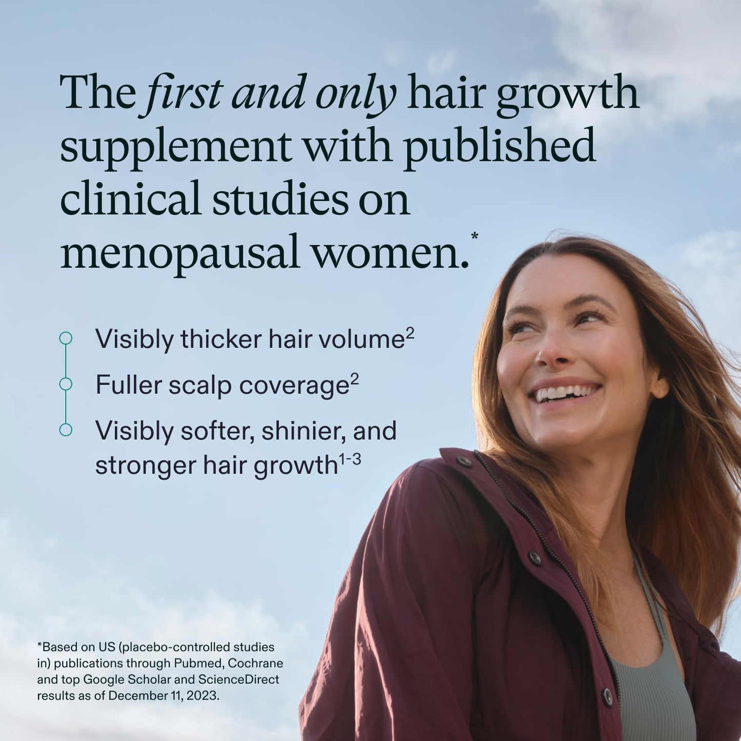 Nutrafol Women's Balance Hair Growth Supplements, Ages 45 and Up, Clinically Proven for Visibly Thicker Hair and Scalp Coverage in 3-6 Months, Dermatologist Recommended - 1 Month Supply Refill Pouch NutrafolUS supplements