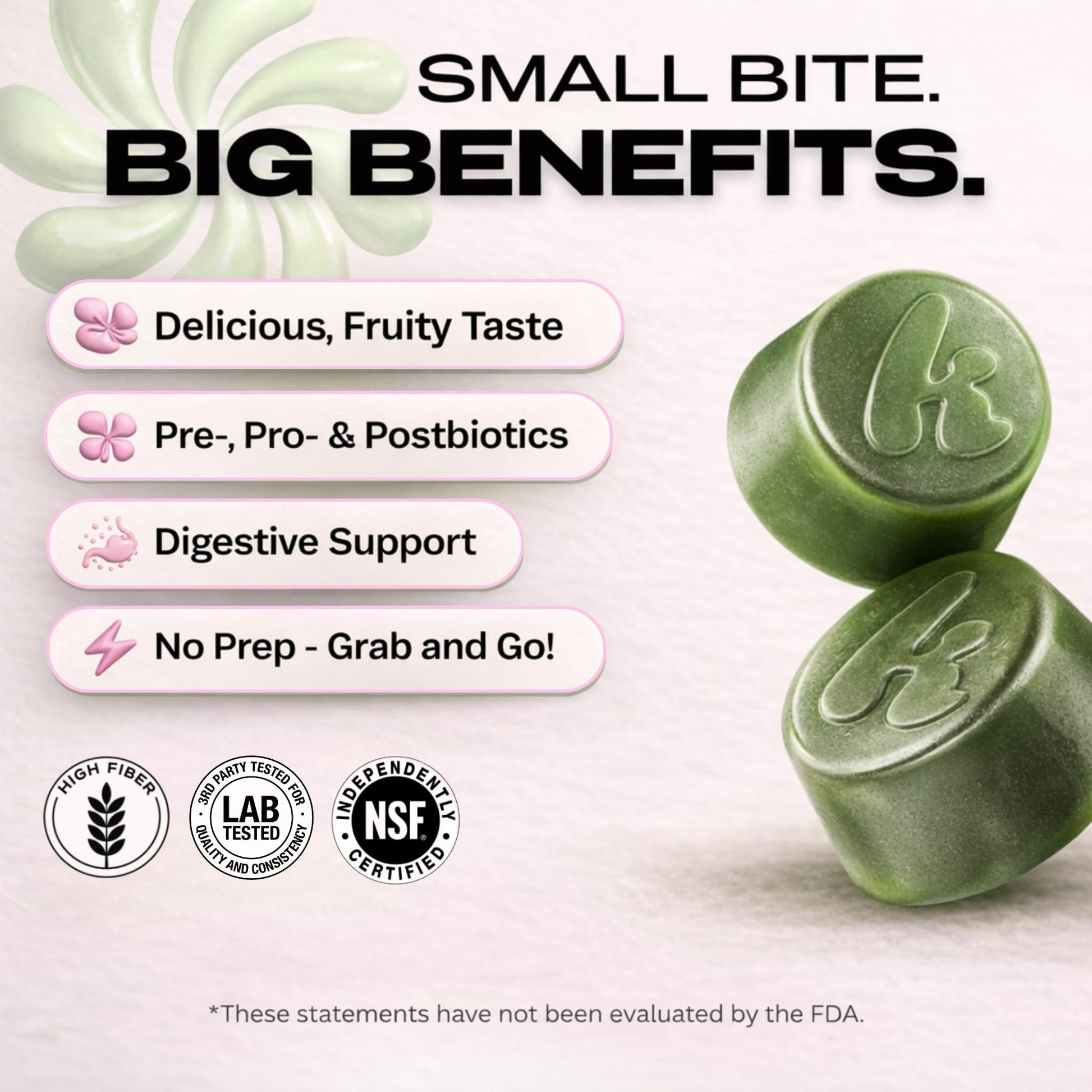 Kiala Nutrition Super Greens Gummies with 11x Organic Greens, Pre, Post & Probiotics, Antioxidants, Multivitamin, Fiber Supplement Supports Gut Health & Digestion, Dairy Free, Vegetarian, 60 Count Kiala NutritionAu supplements