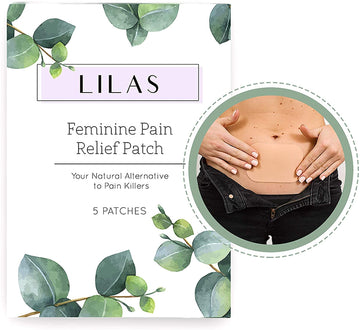 LILAS Period Cramps Pain Relief Patch - Pack of 5 LILASAu supplements