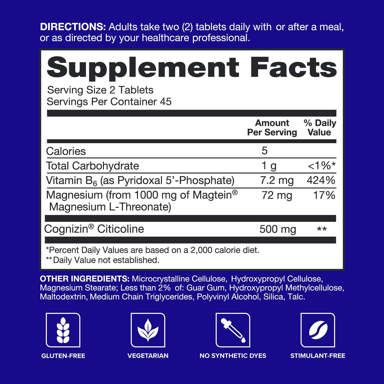 Qunol Brain Health Memory Plus with B6, Magnesium L-Threonate & Citicoline, Clinically Tested Ingredients to Improve Memory, Focus, Attention and Productivity, 90 Count QunolAu supplements