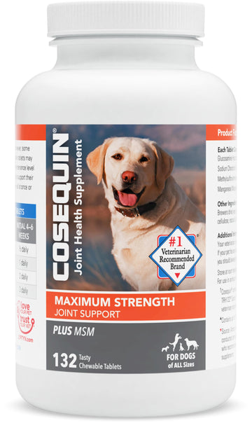 Nutramax Laboratories Cosequin Maximum Strength Joint Health Supplement for Dogs Nutramax LaboratoriesUS supplements