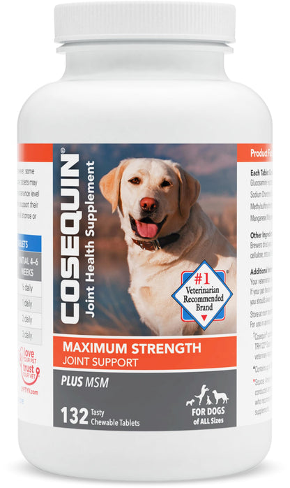 Nutramax Laboratories Cosequin Maximum Strength Joint Health Supplement for Dogs Nutramax LaboratoriesUS supplements