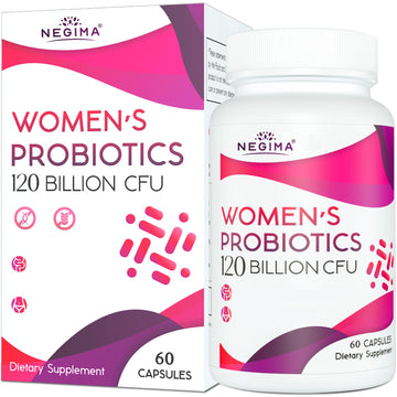 Negima Menopause Supplements for Women, 120 Billion CFUs Probiotics for Women, 13-in-1 Herbs & Botanicals Complex, for Menopause - 60 Caps NegimaAu supplements