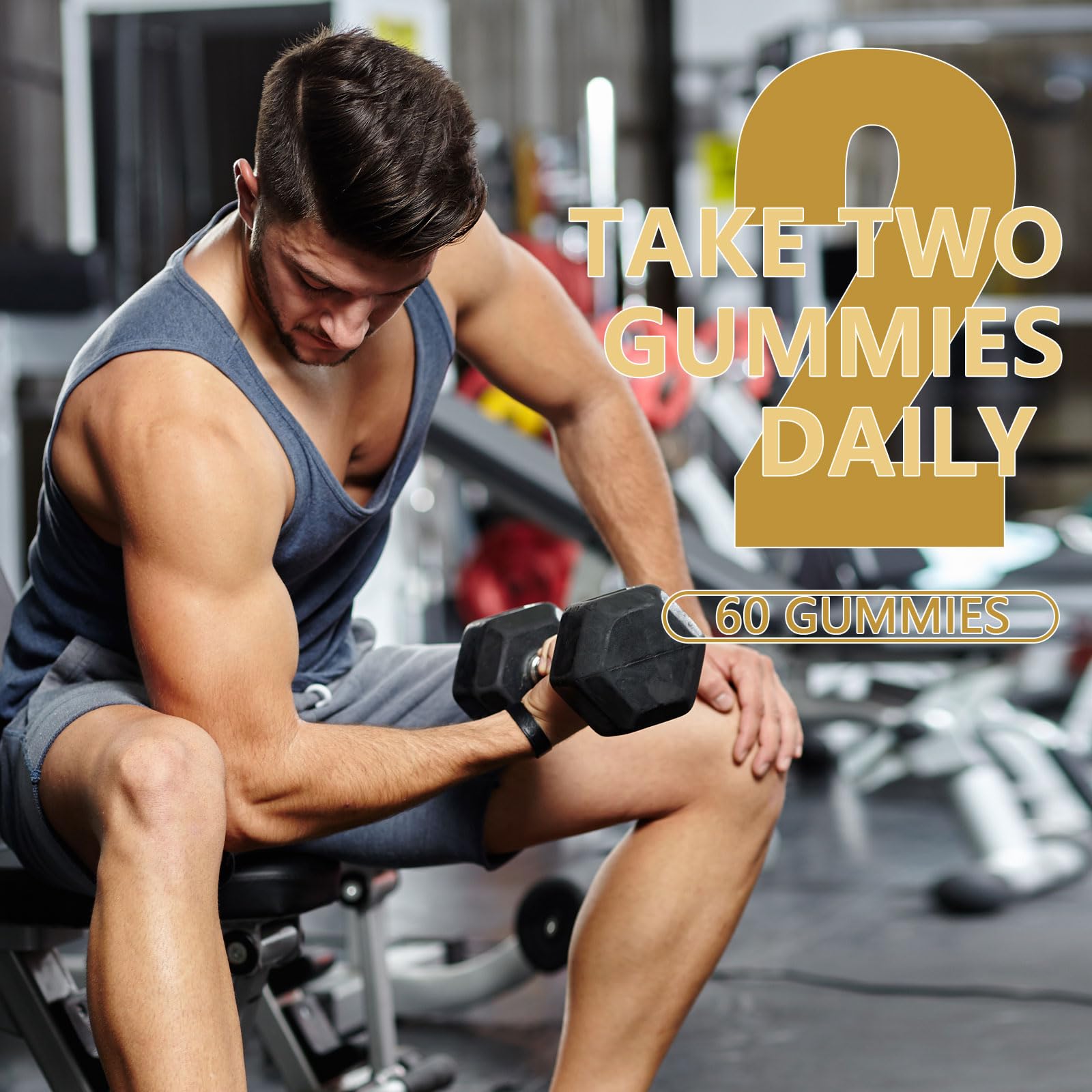 Rulinal Boost Alpha Gummies for Men | Oyster Shilajit Gummies for Adults | Enhances Strength & Immune Support | with Oyster, Shilajit, Vitamin B3, Maca Powder | Non-GMO & Vegan | 60 Gummies RulinalAu supplements
