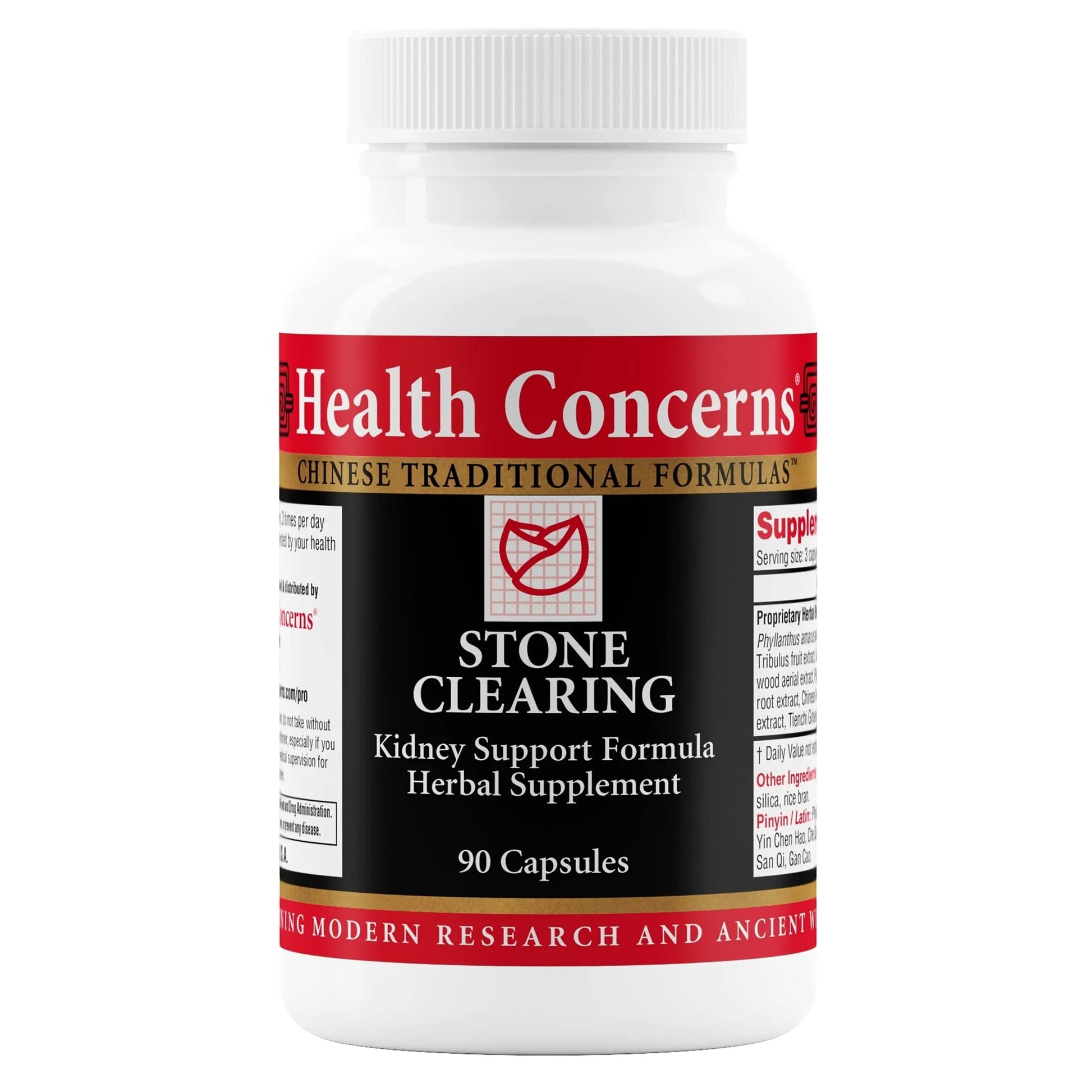 Health Concerns Stone Clearing – Kidney Support & Urinary Tract Cleanse – Damp Heat & Qi Flow Herbal Formula – Phyllanthus, Gardenia, Peony & Tienchi Ginseng Supplement – Bladder Detox – 90 Capsules Health ConcernsAu supplements