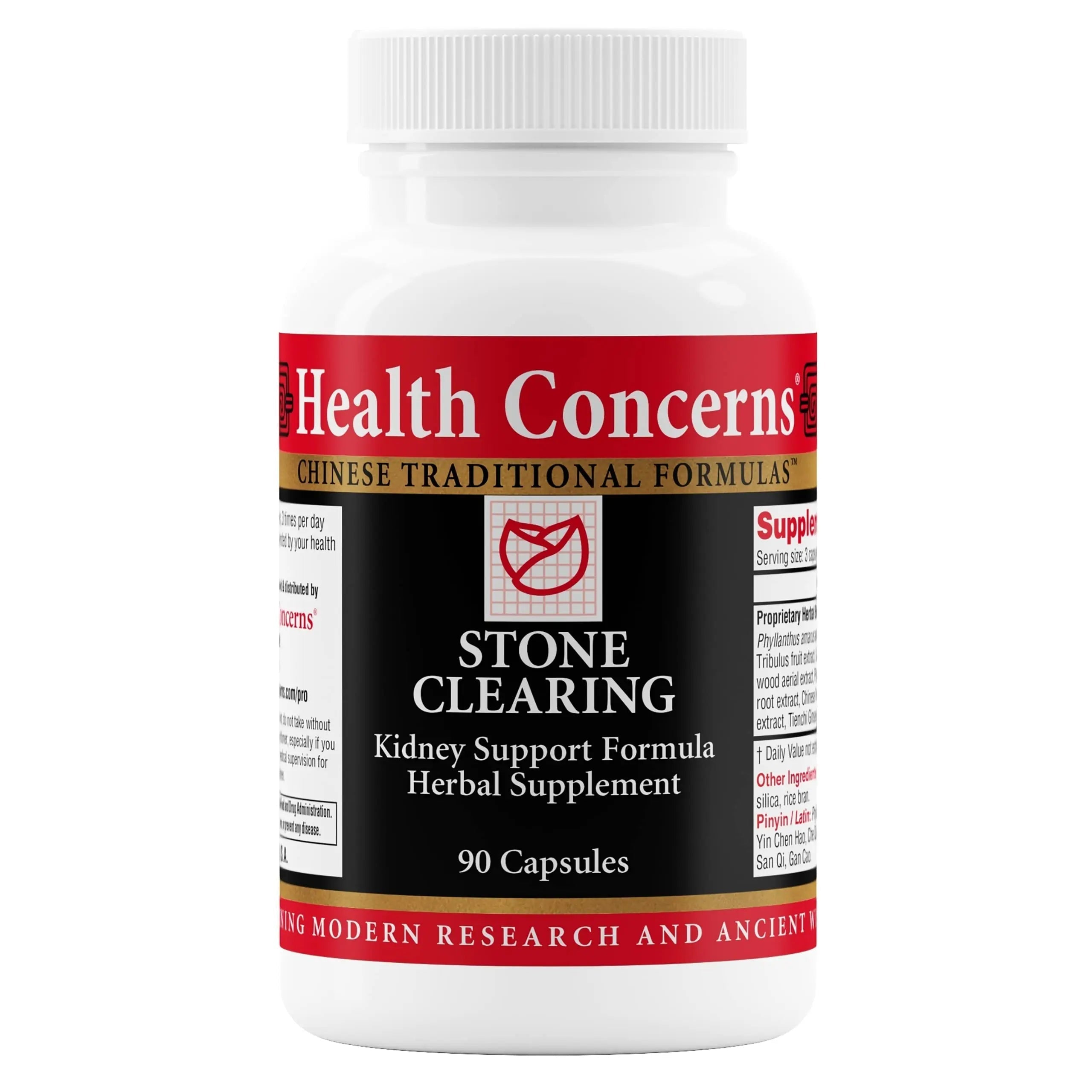 Health Concerns Stone Clearing – Kidney Support & Urinary Tract Cleanse – Damp Heat & Qi Flow Herbal Formula – Phyllanthus, Gardenia, Peony & Tienchi Ginseng Supplement – Bladder Detox – 90 Capsules Health ConcernsAu supplements