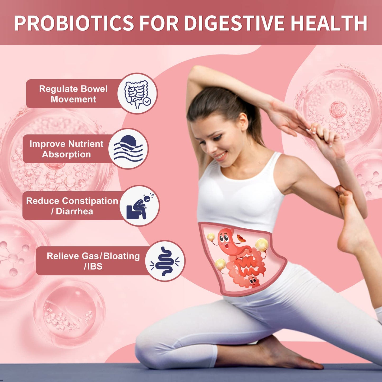 Probiotics-for-Women Prebiotics-and-Probiotics-Powder, 100-Billion-CFUs 45-Day-Supply NATURE TARGETUS supplements