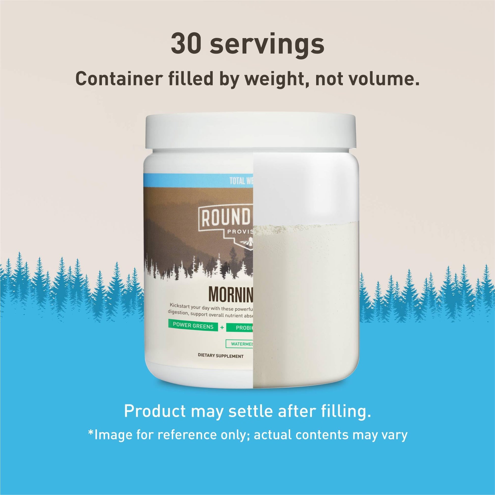 ROUNDHOUSE PROVISION Morning Kick by Chuck Norris - Watermelon Mint Flavor - Greens Superfood Powder with Probiotics, Collagen Peptides & Ashwagandha to Help Support Gut & Joint Health, 3 Pack ROUNDHOUSE PROVISIONAu supplements