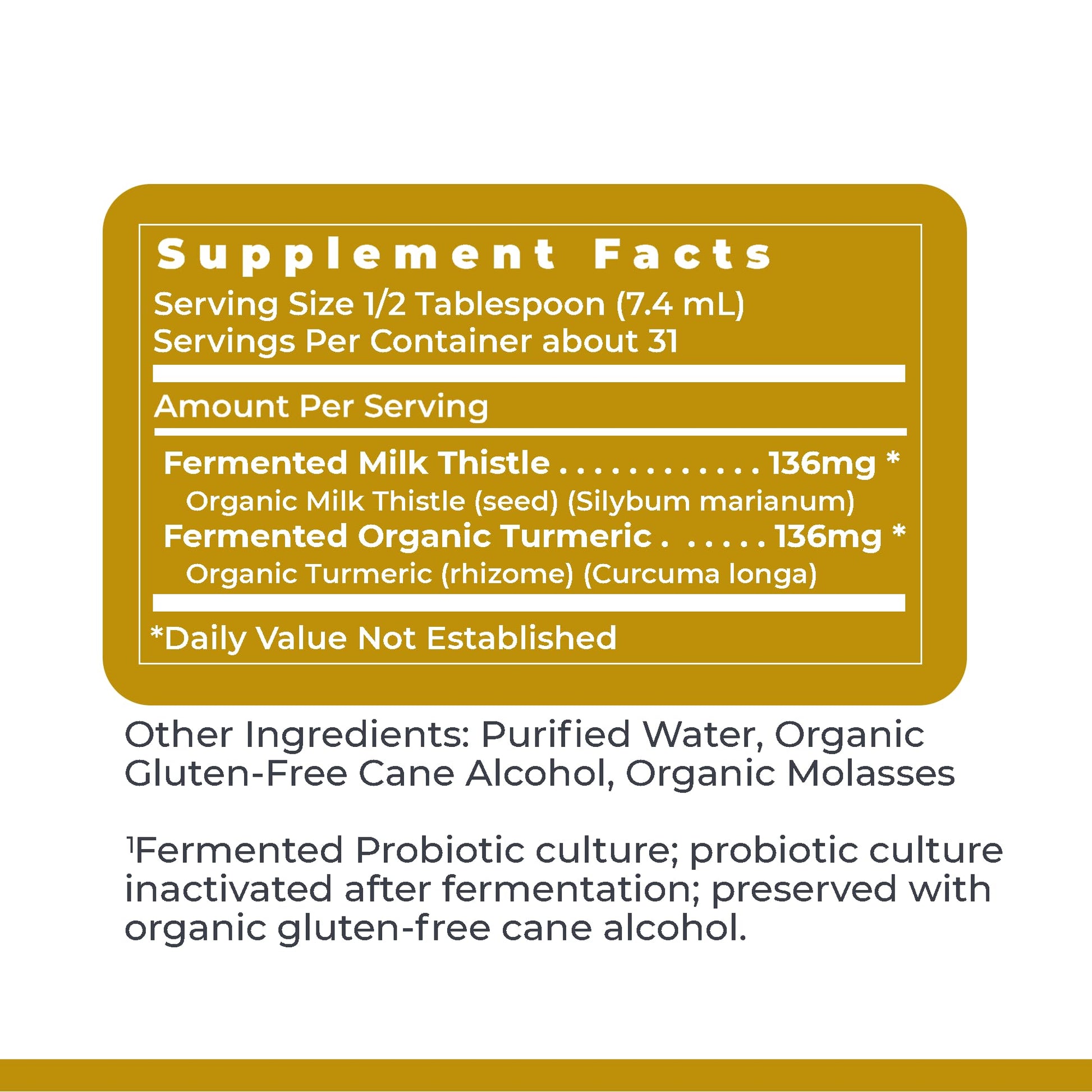 Premier Research Labs Liver-ND - Liver Cleanse, Milk Thistle Extract, Milk Thistle Liquid Drops, Tincture Supplement Fermented with Probiotics, with Antioxidants, Turmeric, 8 Fl Oz Bottle Premier Research LabsAu supplements