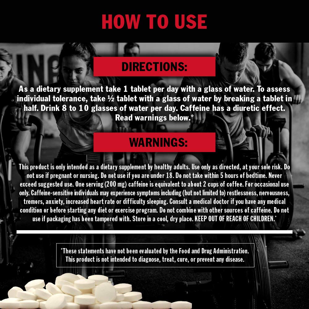 Mutant Caffeine - Pure, Restore Mental Alertness or Wakefulness When Fatigued MutantUS supplements