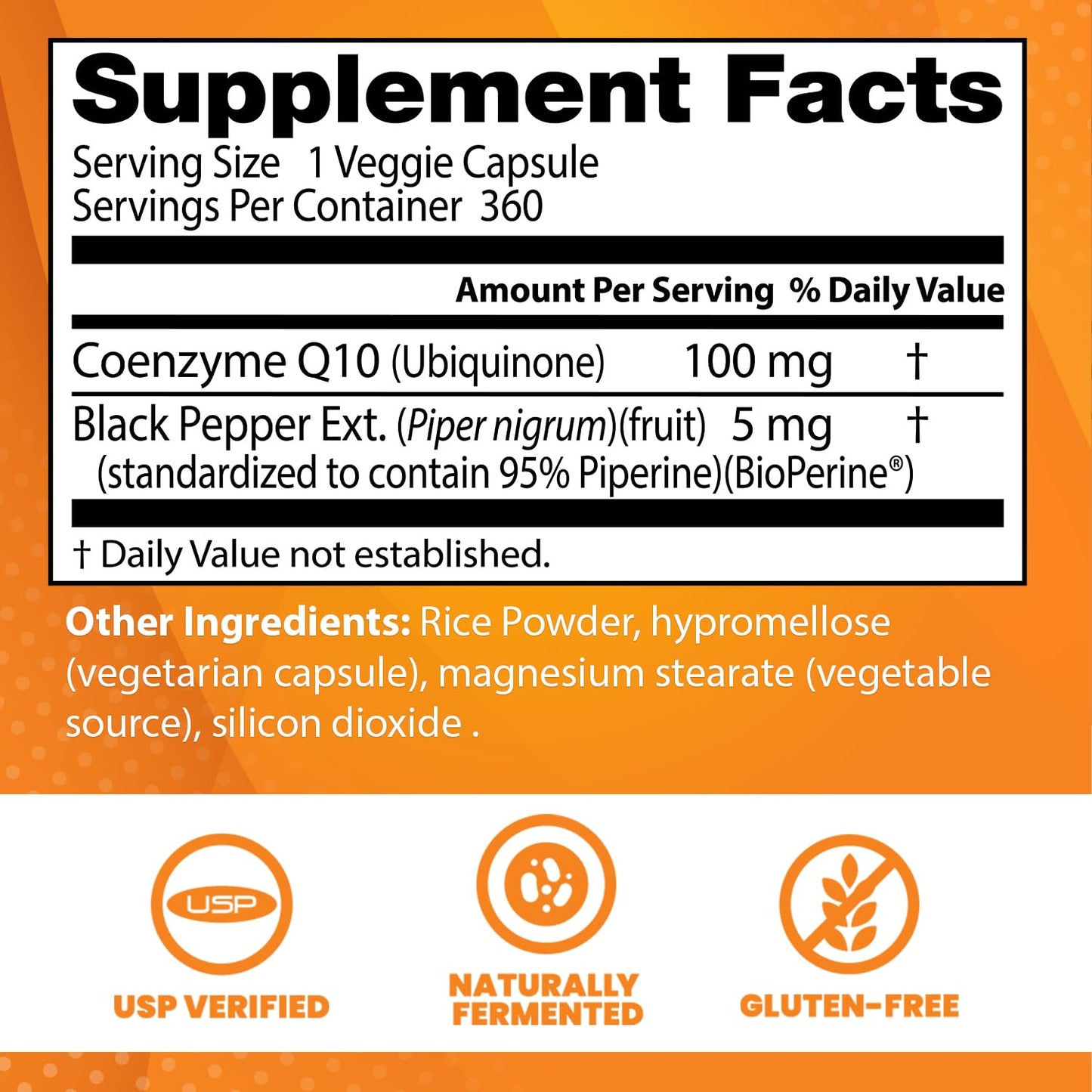 Doctor's Best High Absorption CoQ10 with BioPerine, Gluten Free, Naturally Fermented Doctor's BESTUS supplements