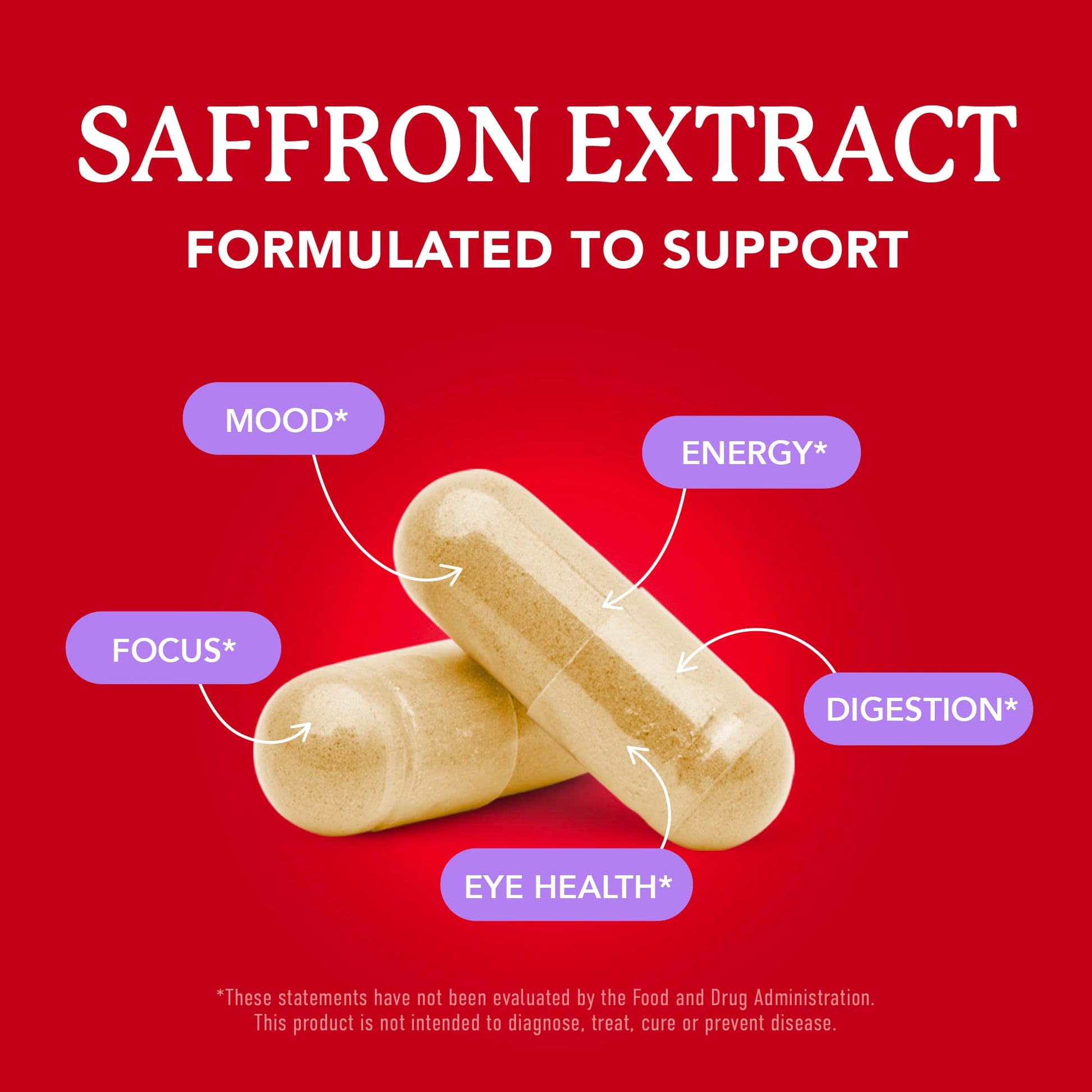 Saffron Supplements 88.5mg | 3-Month Supply | Pure Saffron Extract Capsules for Mood, Focus, Eye Health & Energy Balance Support | Crocus Sativus Extract | Gluten-Free & Non-GMO | 90 Capsules SMNutritionAu supplements