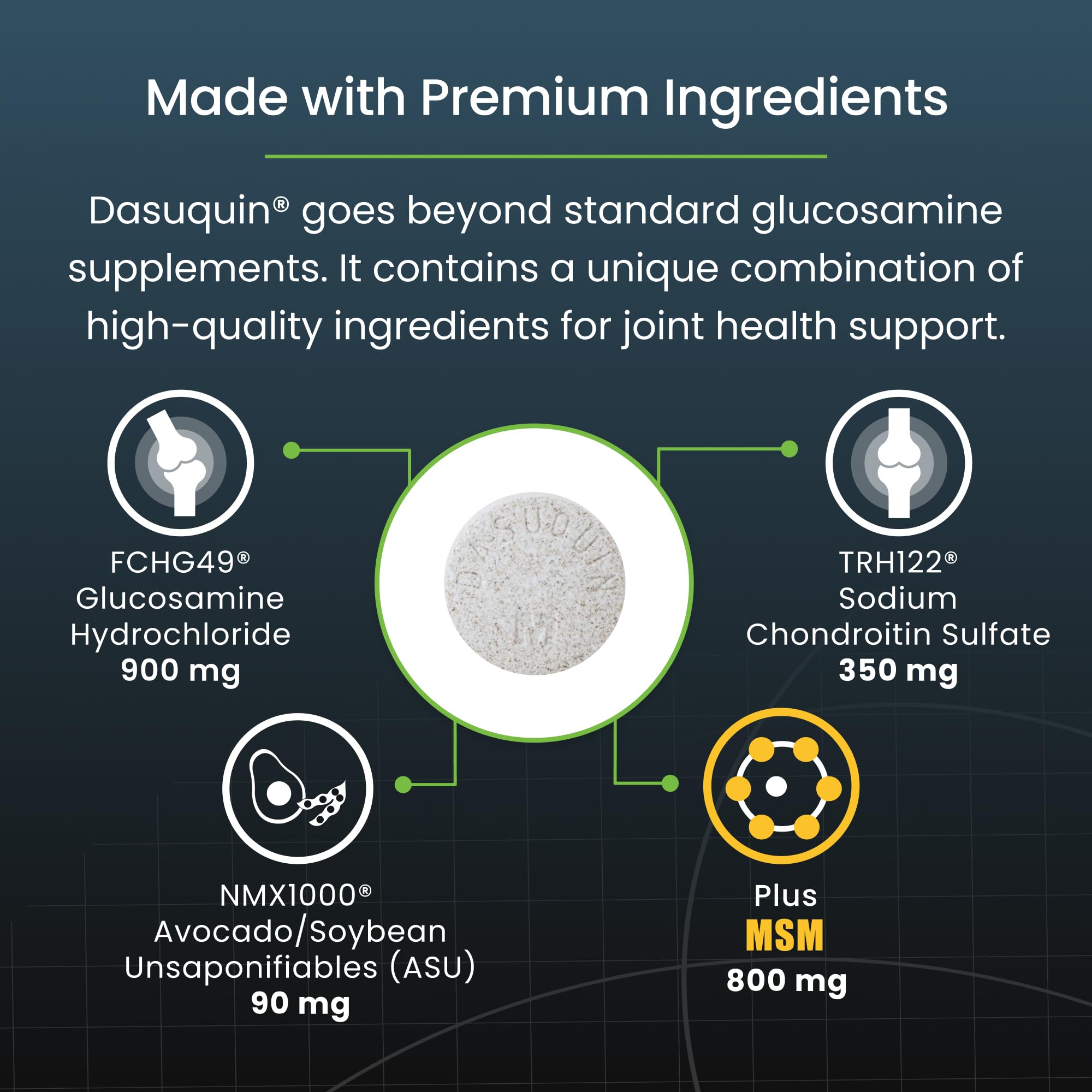 Nutramax Dasuquin for Large Dogs, Joint Health Supplement, Contains Glucosamine for Dogs, Plus Chondroitin, ASU, MSM and More, Supports Healthy Joints, Chewable Tablets, 150 Count Nutramax LaboratoriesAu supplements