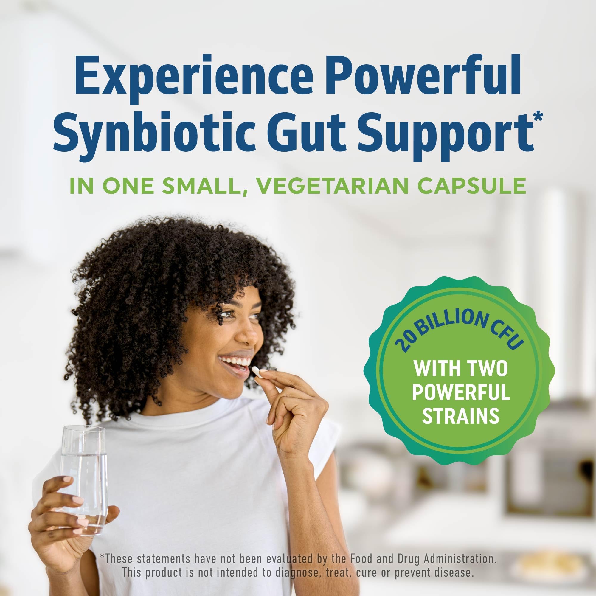 Prebiotics and Probiotics for Women & Men | Pre and Probiotics for Gut Health & Bloating Relief | Synbiotic with 20 Billion CFU Lactobacillus & Bifidobacterium | Shelf-Stable | Vegetarian | 60 Ct. MAV NUTRITIONAu supplements