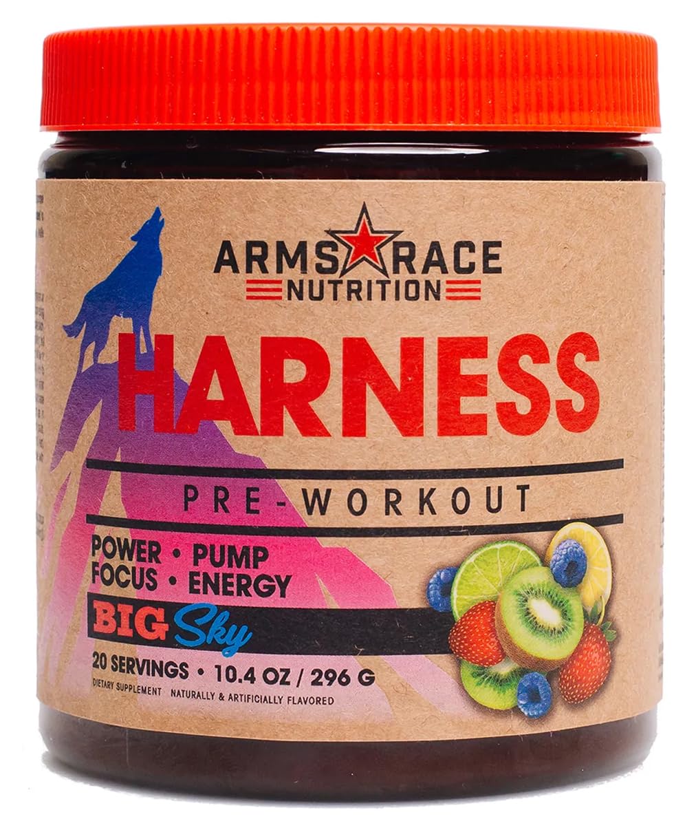 Arms Race Nutrition Harness Pre-Workout, 20 Servings (Big Sky) Arms Race NutritionAu supplements