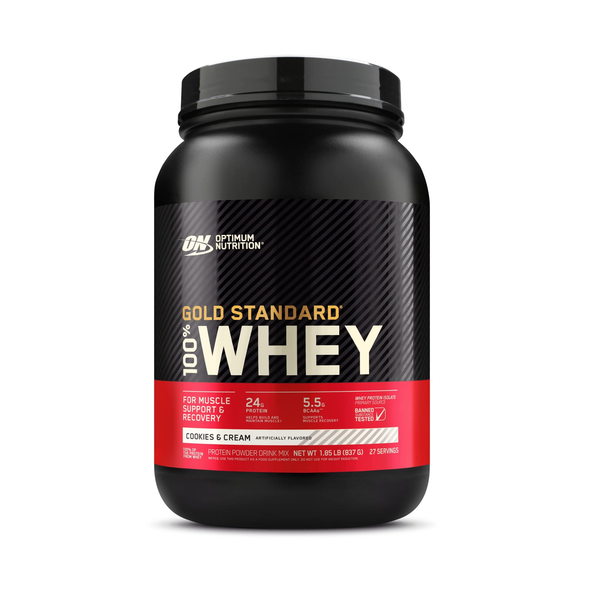 Optimum Nutrition Gold Standard 100% Whey Protein Powder, Cookies & Cream Optimum NutritionAu supplements