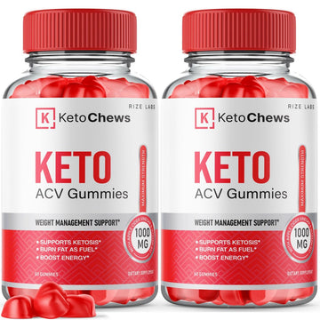 (2 Pack) Keto Chews Gummies - Keto Chews ACV Gummies for Weight Loss 525 MG rize labsAu supplements