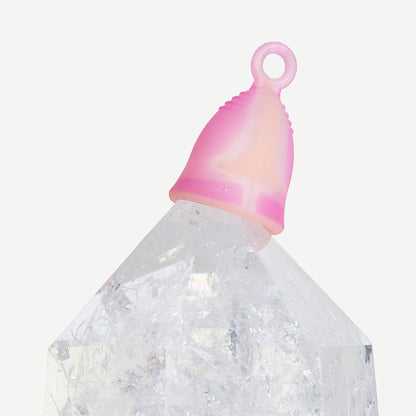 Peachlife Boric Acid Suppositories and Small Soft Menstrual Cup with Ring Pull PeachlifeUS supplements