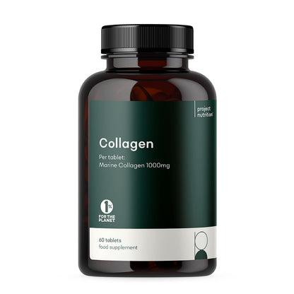Pure Collagen Tablets - High Strength 1000mg Peptan Marine Collagen Supplements - Collagen Powder Project NutritionUS supplements