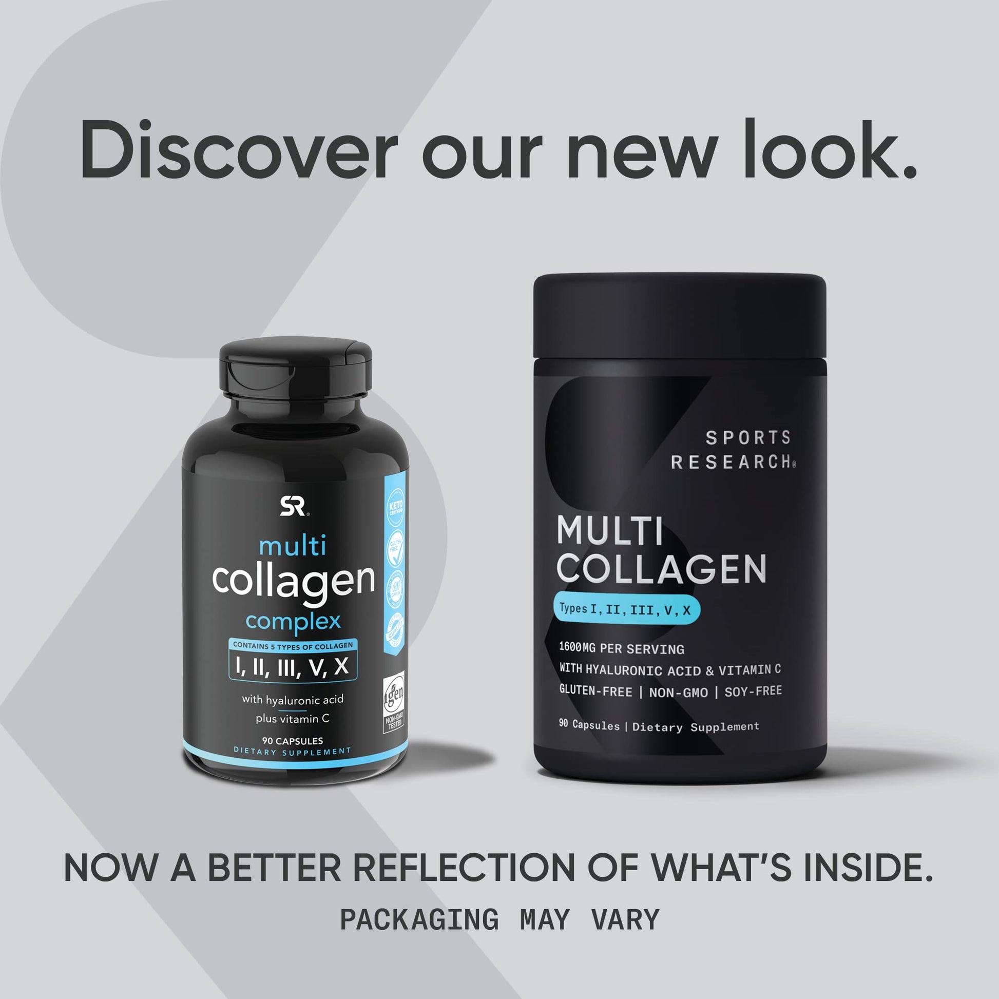 Sports Research Multi Collagen Pills (Type I, II, III, V, X) Hydrolyzed Collagen Peptides Sports ResearchUS supplements