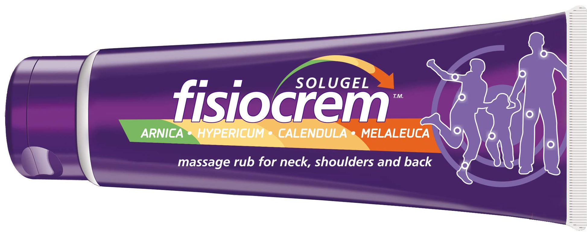 Fisiocrem Solugel Arnica Cream - Arnica Montana & Calendula Cream for Muscle Massage, Muscle Rub for Neck, Shoulders and Back - 250ml FisiocremAu supplements