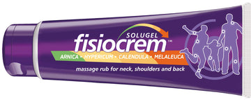 Fisiocrem Solugel Arnica Cream - Arnica Montana & Calendula Cream for Muscle Massage, Muscle Rub for Neck, Shoulders and Back - 250ml FisiocremAu supplements