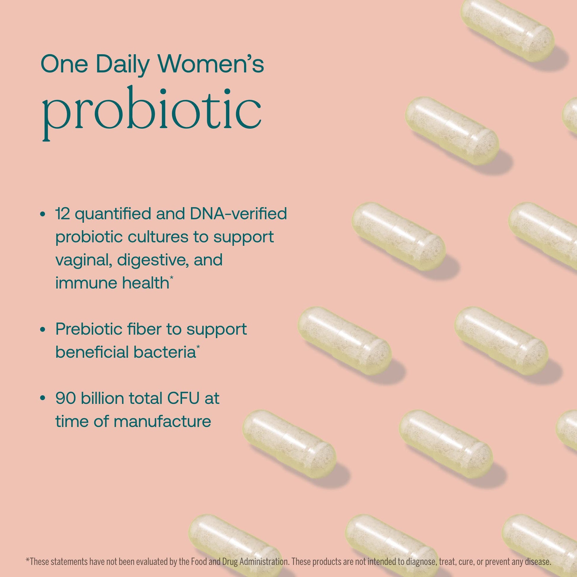 True Grace One Daily Women’s Probiotic - 30 Vegetarian Capsules - Digestive, Vaginal True GraceAu supplements