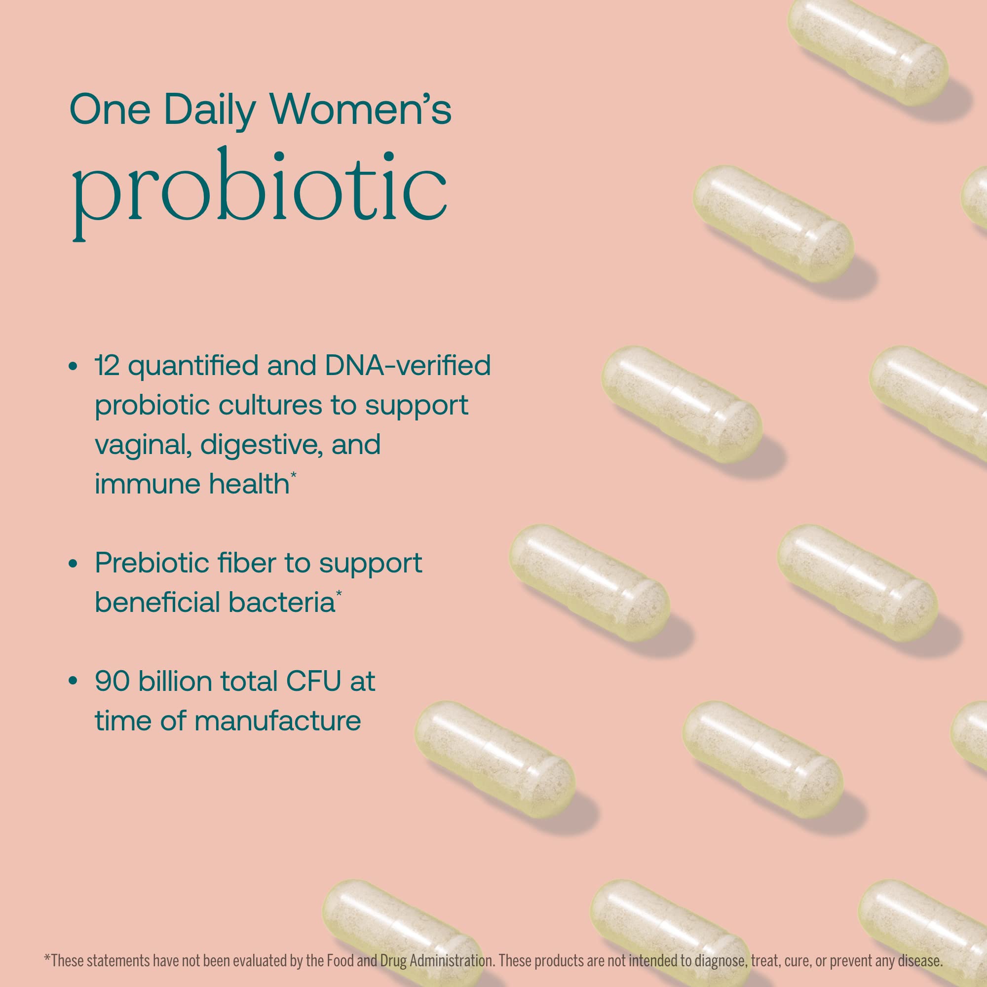 True Grace One Daily Women’s Probiotic - 30 Vegetarian Capsules - Digestive, Vaginal True GraceAu supplements