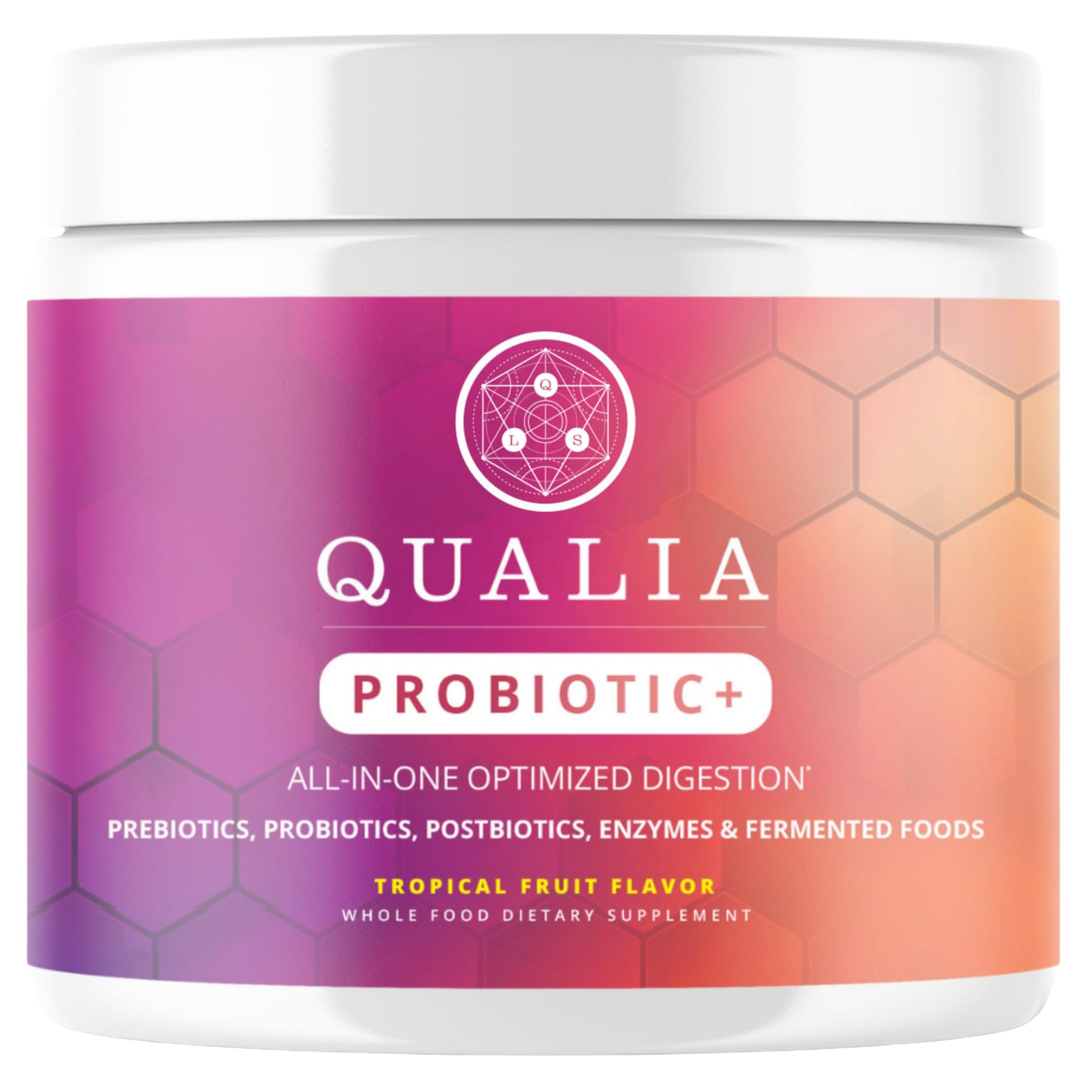 Qualia Probiotic - 28 Science-Backed Spore Probiotics, Prebiotics, and Postbiotics. Total Gut Support. Soothes Digestive discomfort. Ethically sourced. Promotes Akkermansia Growth. 1 Month Supply QUALIA LIFE SCIENCESAu supplements