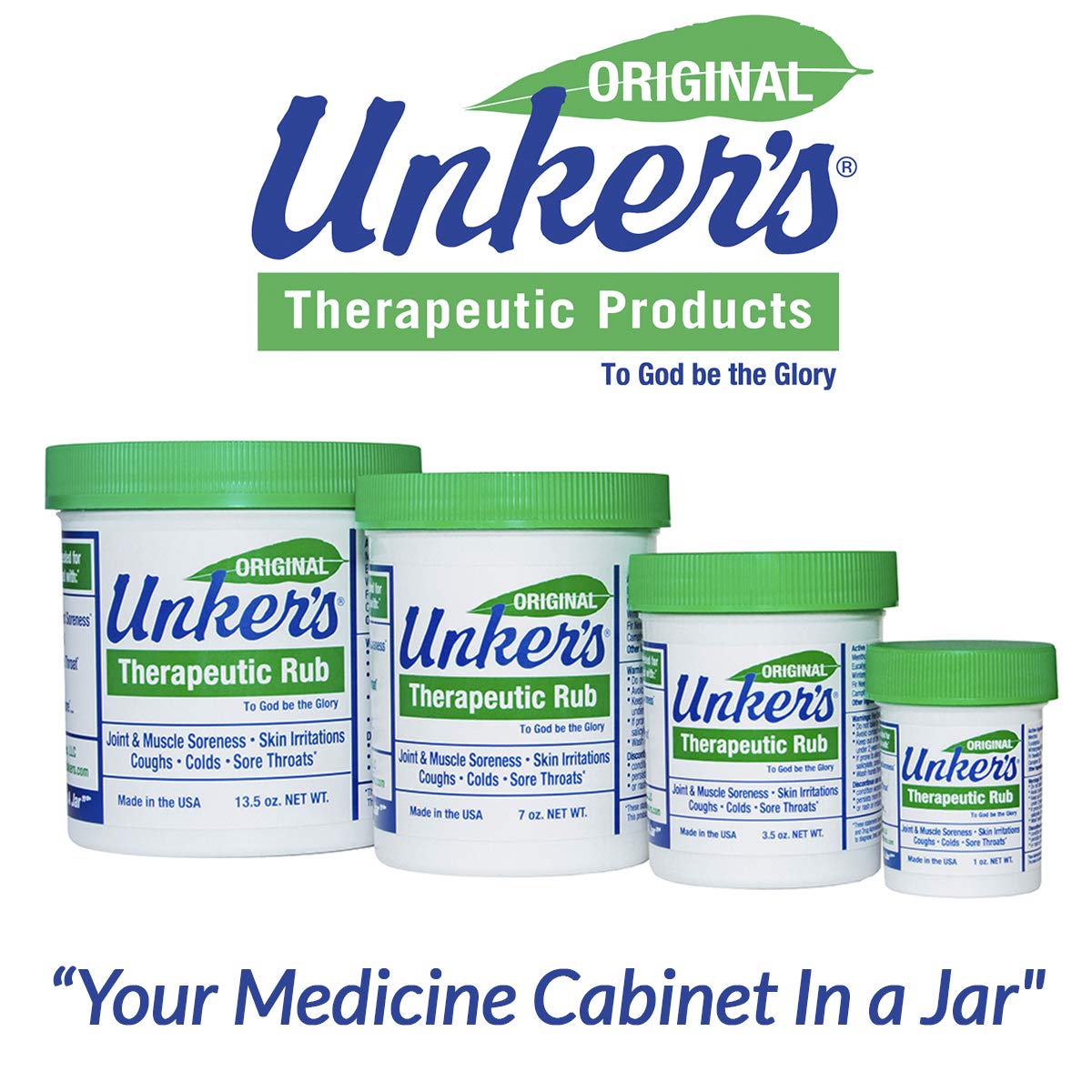Unker's Unker's therapeutic rub 7 ounces, 7 Ounce Unker'sAu supplements
