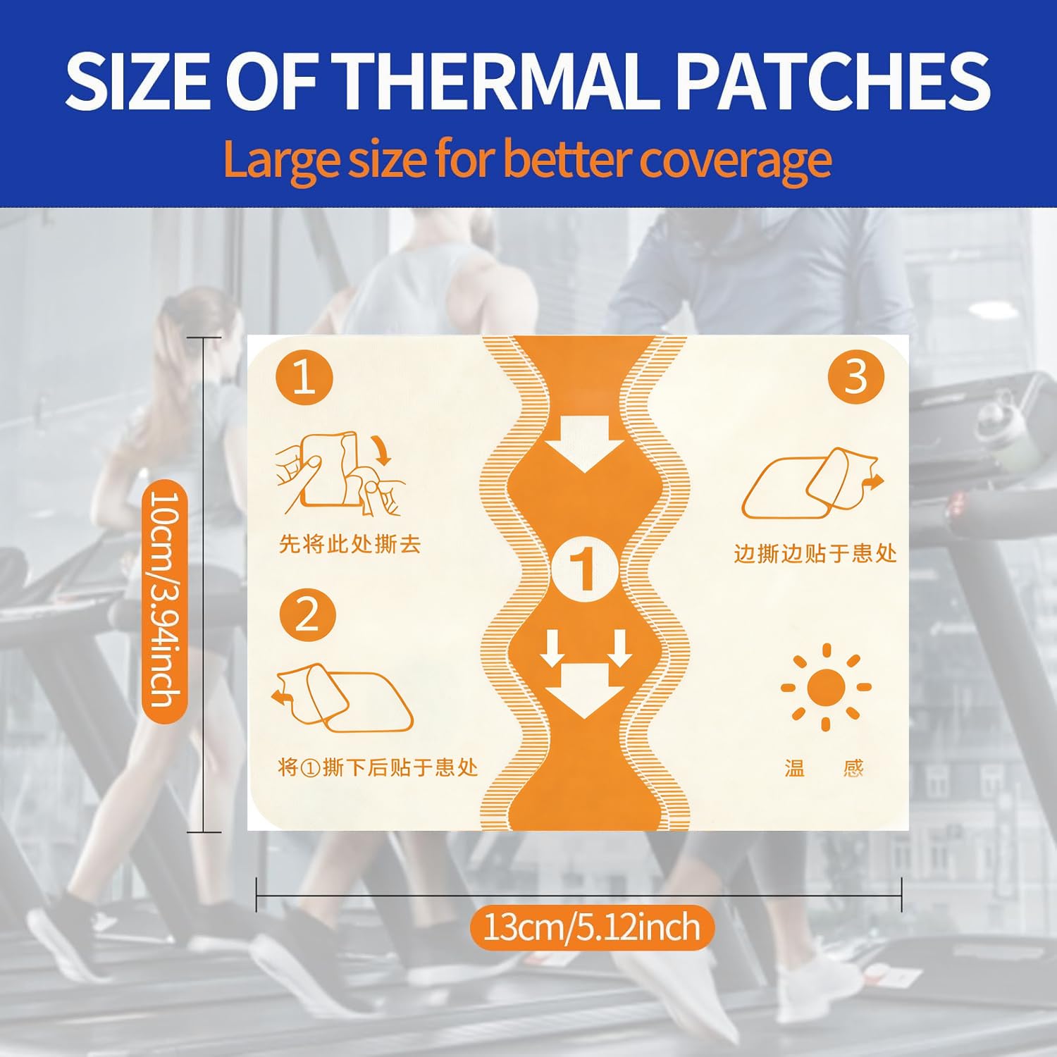 BUPRL Herbal Heat Patches 14 Count, 8 Hours Deep Warm Relief for Muscles & Joints, Stretchy Breathable, Residue-Free, Family Use-B01 BUPRLAu supplements