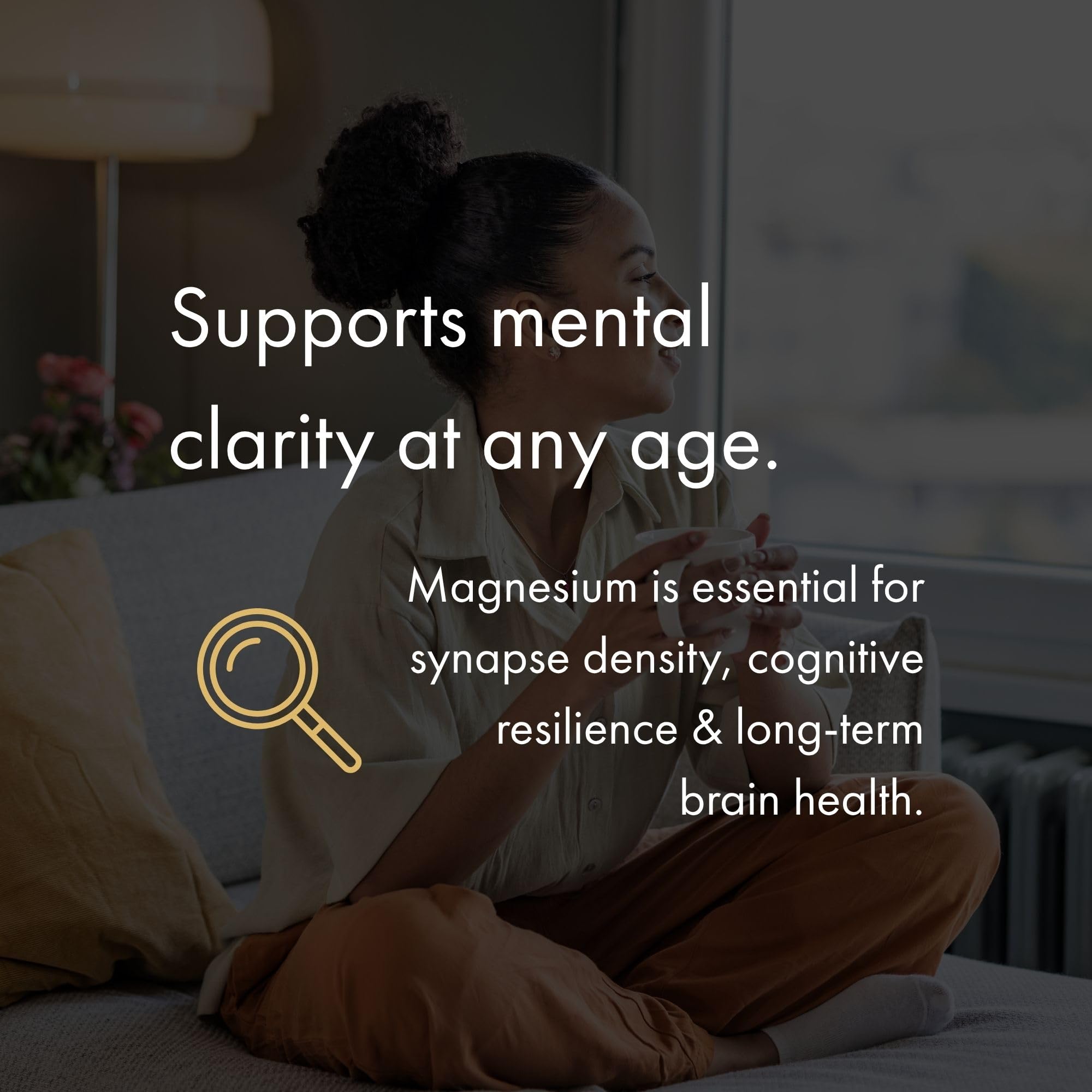 NAOMI Magnesium L-Threonate with 2,000mg Patented Magtein®, High Absorption Elemental Magnesium, Memory Supplement - Brain Health, Focus, Nerve Support, Heart Health, Natural Sleep Aid, 60 Veggie Caps NAOMIAu supplements
