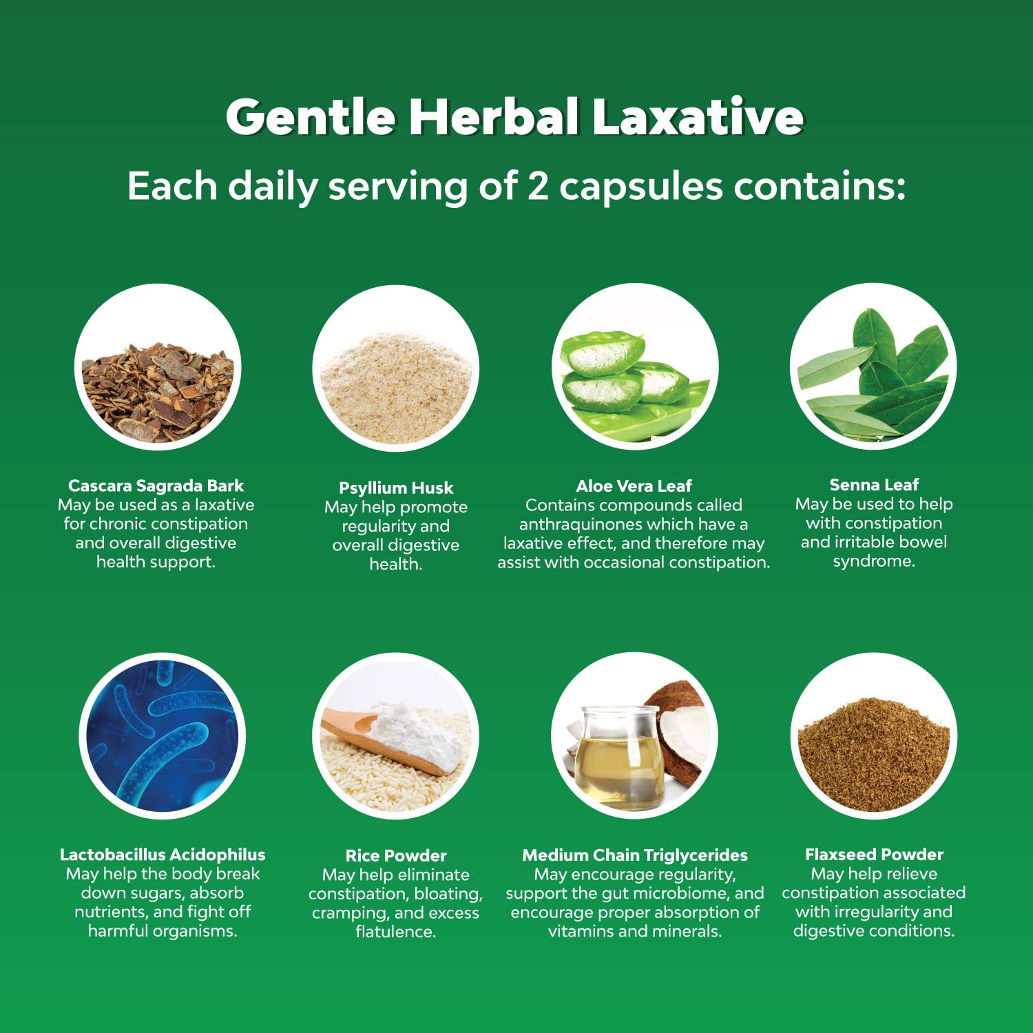 Herbal Laxative Capsules with Probiotics – Natural Laxative Pills to Cleanse Colon and Support Natures CraftAu supplements