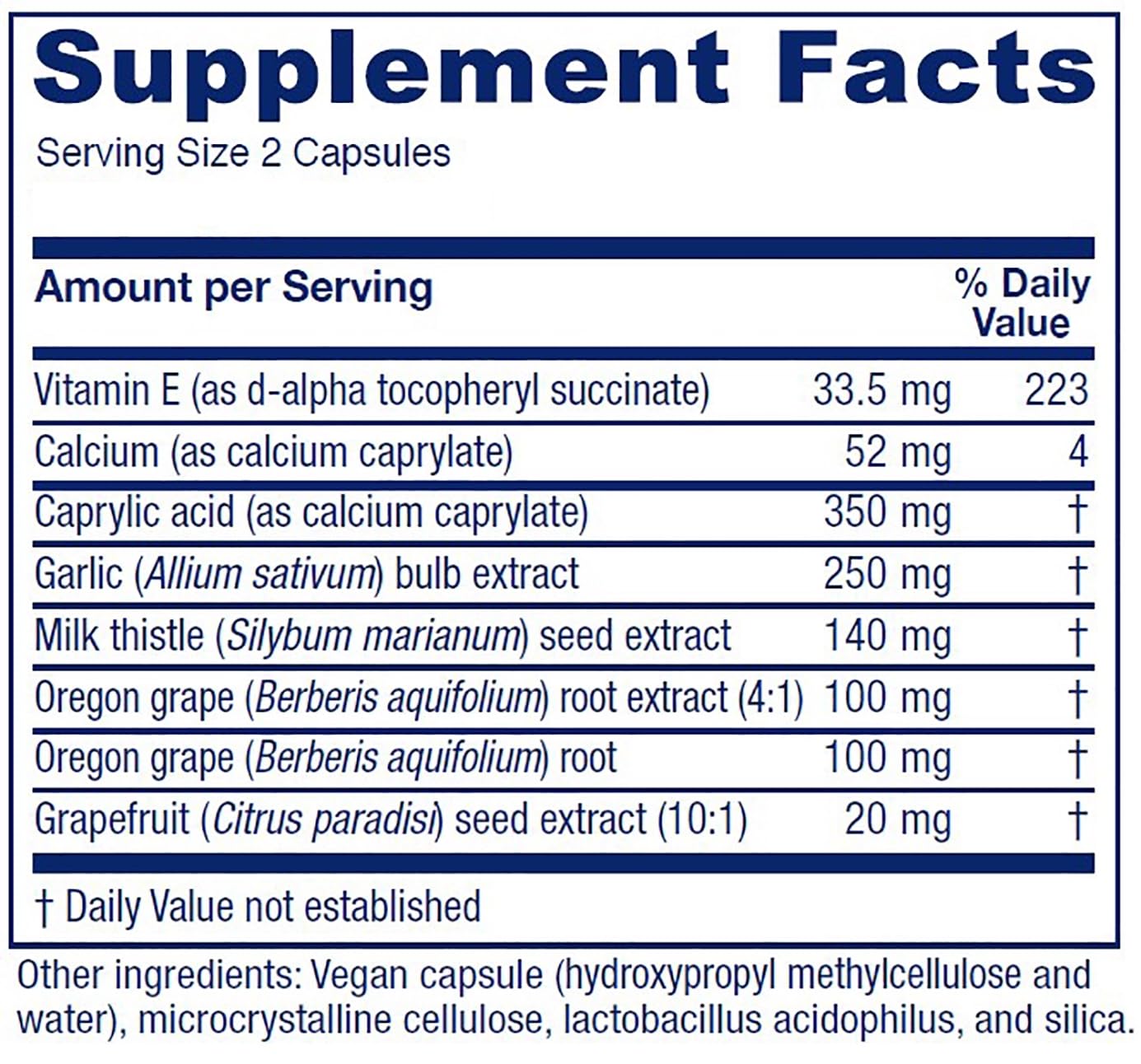 Vitanica Candidastat, Yeast Balance Supplement and Support, Vegan, 120 Capsules VitanicaAu supplements